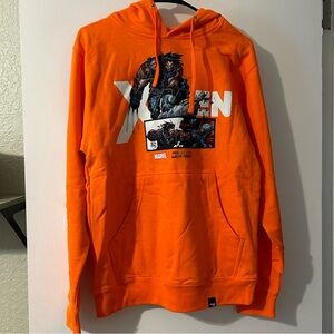 Marvel X-Men Bold Orange Hoodie Dim Mak